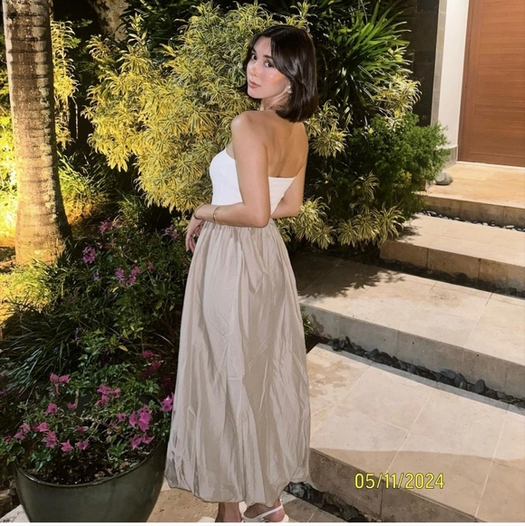 Zara Voluminous Midi Balloon Dress Size S and L - Picture 7 of 15